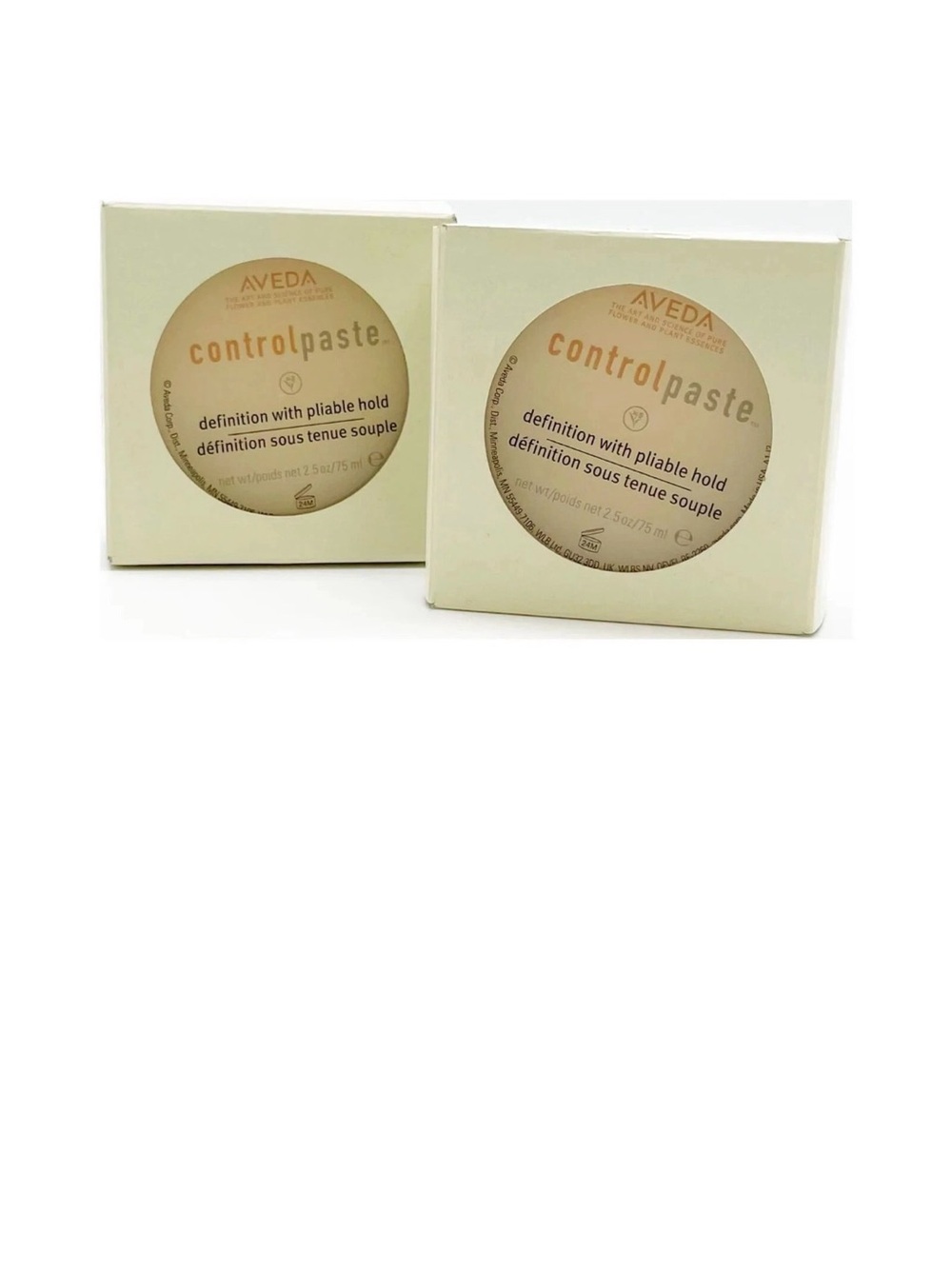 AVEDA Controlpaste Styling Paste - Cream/Beige Packaging